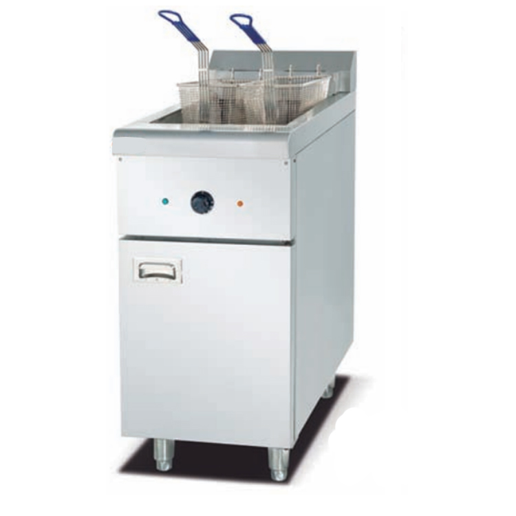 Electric Fryer Commercial 20L - Yüksek Kaliteli Restoran Ticari Tek Tanklı