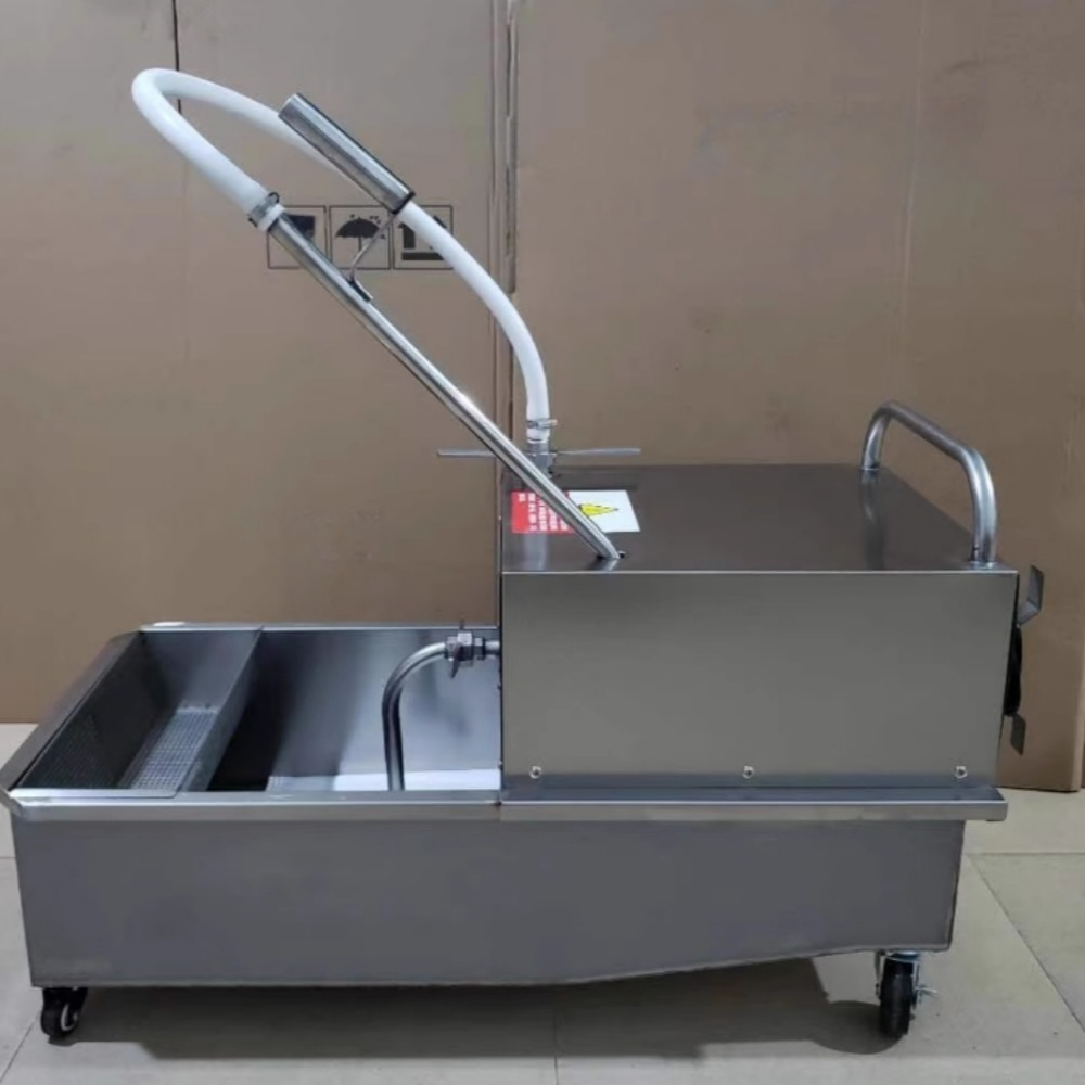 Fryer Oil Filtration Machine - 35L Paslanmaz Çelik Ticari Derin Fritöz