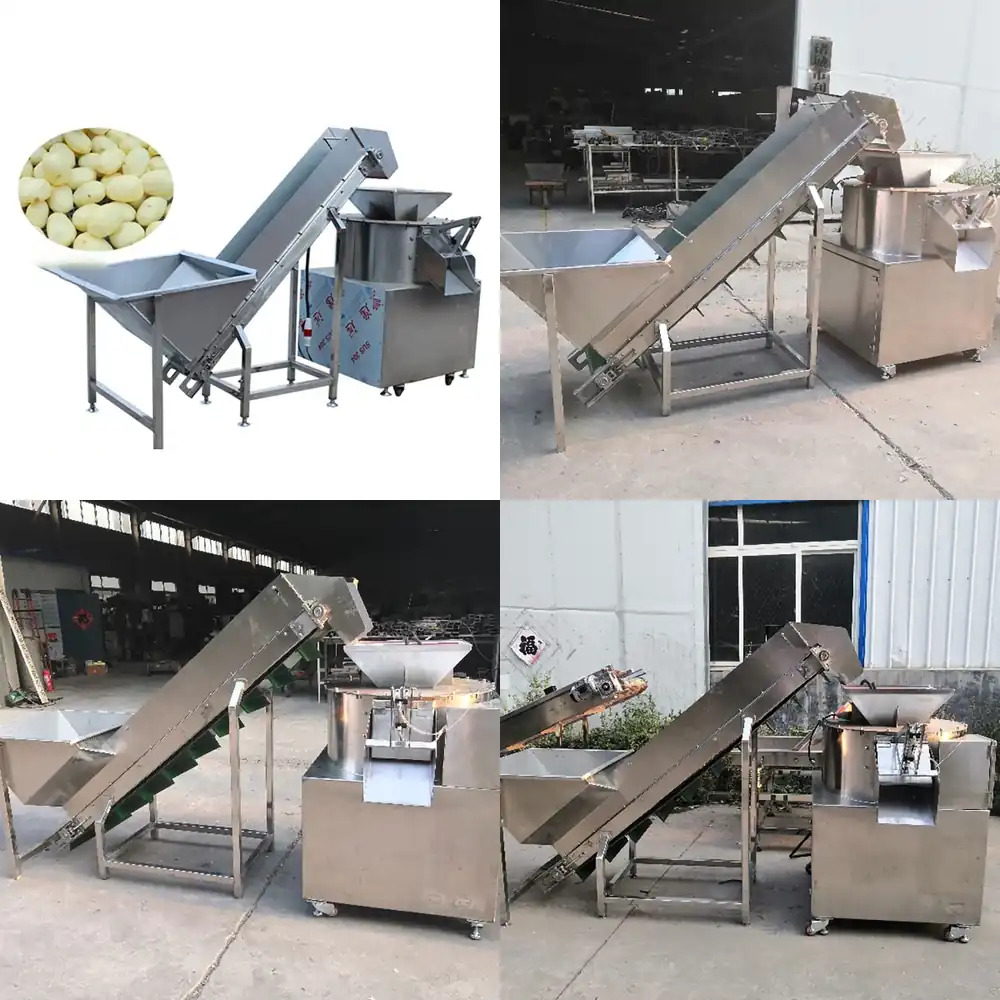 Commercial Potato Peeler Machine - 12Hot Ticari Otomatik Sebze Soyma Makinesi