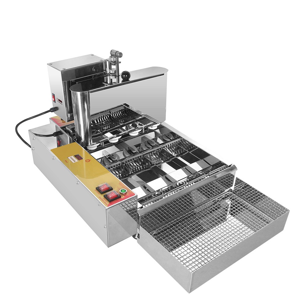 Commercial Donut Fryer Electric - 2800W Elektrikli Ticari 4 Sıralı Otomatik