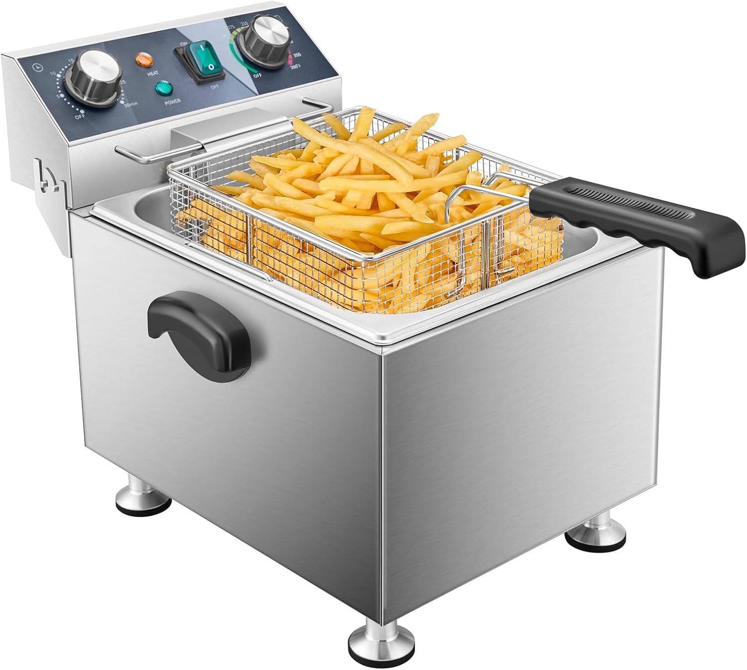 Fryer Basket Commercial Stainless - Elektrikli Fritöz - 13L 13.7QT Ticari