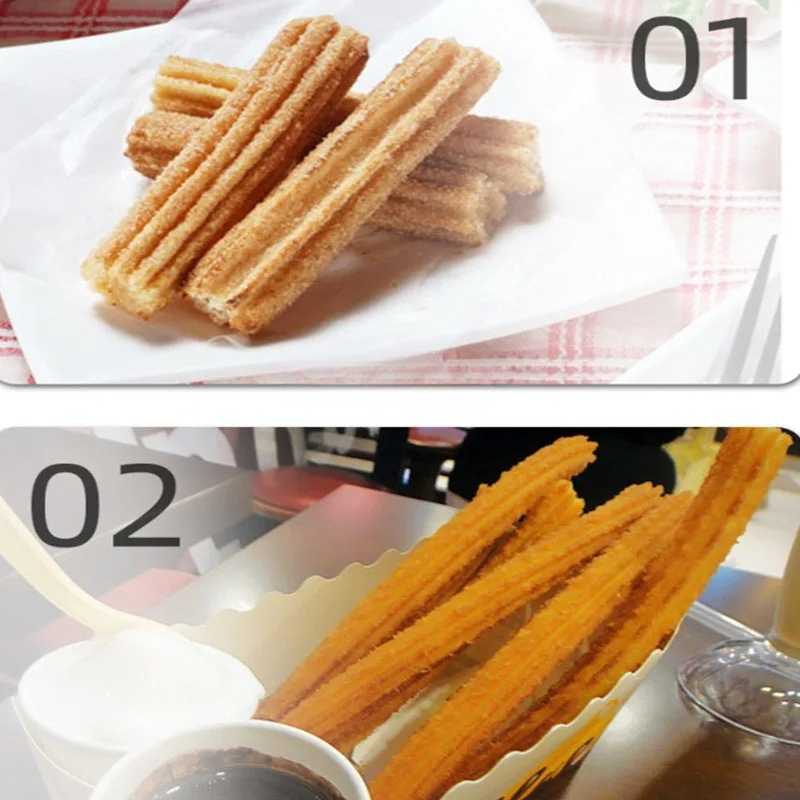 Electric Churro Maker Machine - Küçük Churros Yapma Makinesi Paslanmaz Çelik