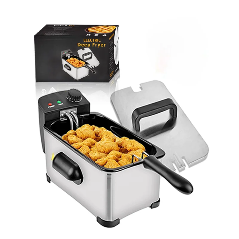 Countertop Deep Fryer With Timer - Elektrikli taşınabilir sayaç üst cips frier