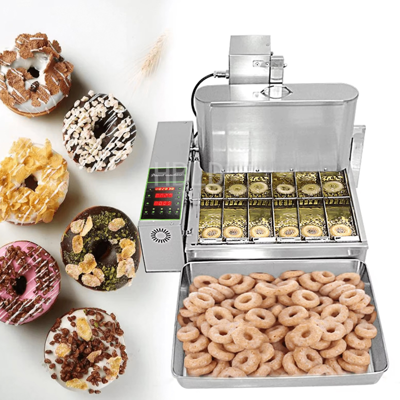 Commercial Donut Fryer Electric - Ticari Donut Üretim Makinesi, Elektrikli Otomatik