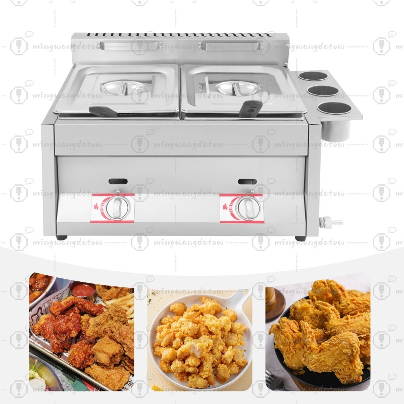 Fryer Basket Commercial Stainless - YENİ Ticari Gazlı Derin Fritöz 12L