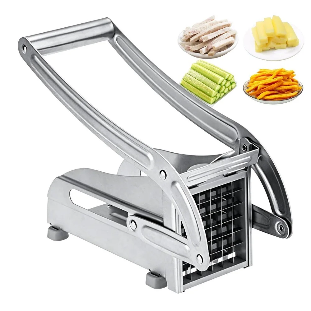 Commercial French Fry Cutter - Paslanmaz Çelikten Yapılmış, El Tipi Patates