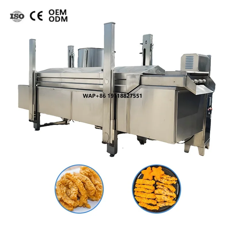 Commercial Donut Fryer Electric - Ticari Elektrikli Sürekli Konveyörlü Patates Kızartması