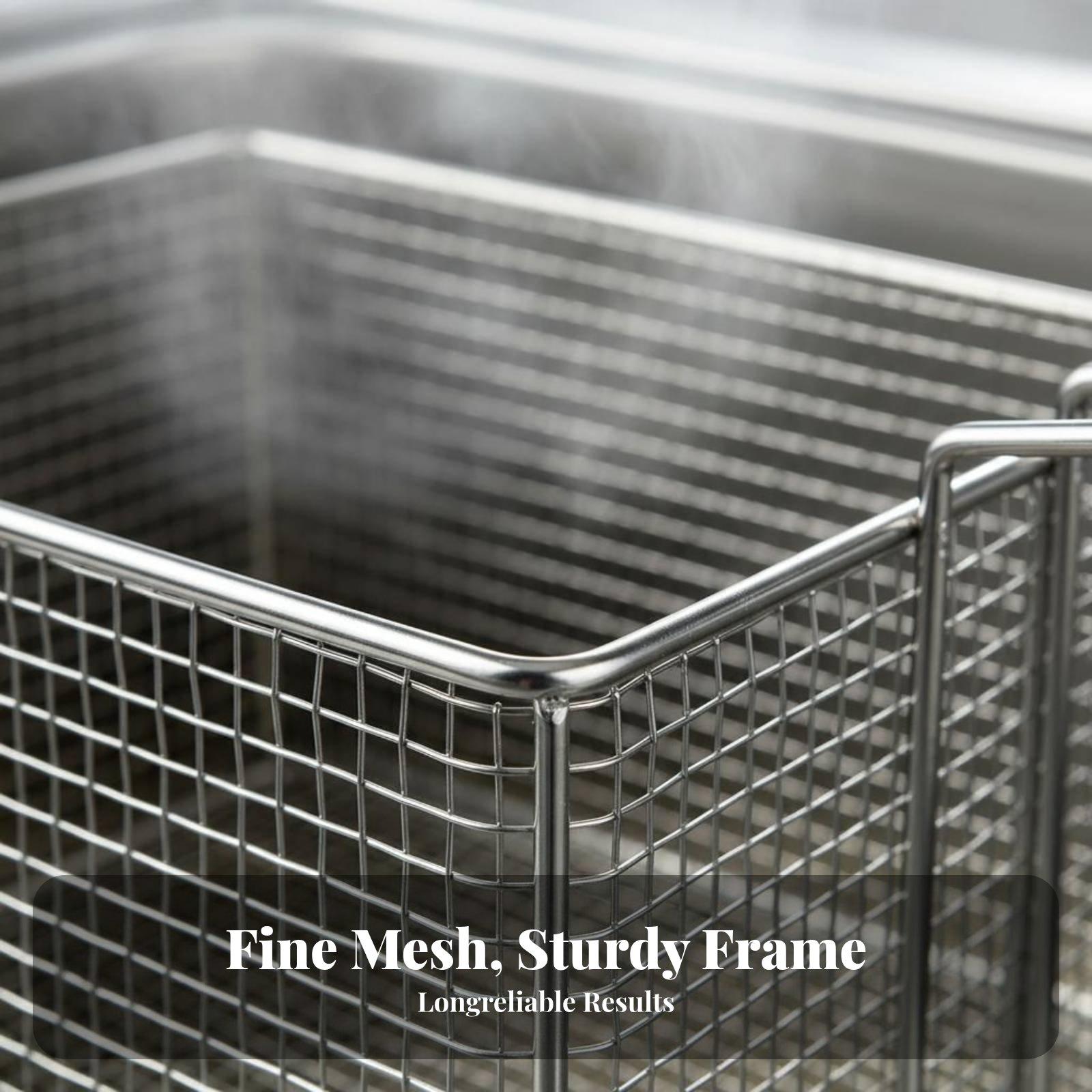 Fryer Basket Commercial Stainless - Paslanmaz Çelik Kızartma Sepeti Derin Fritöz
