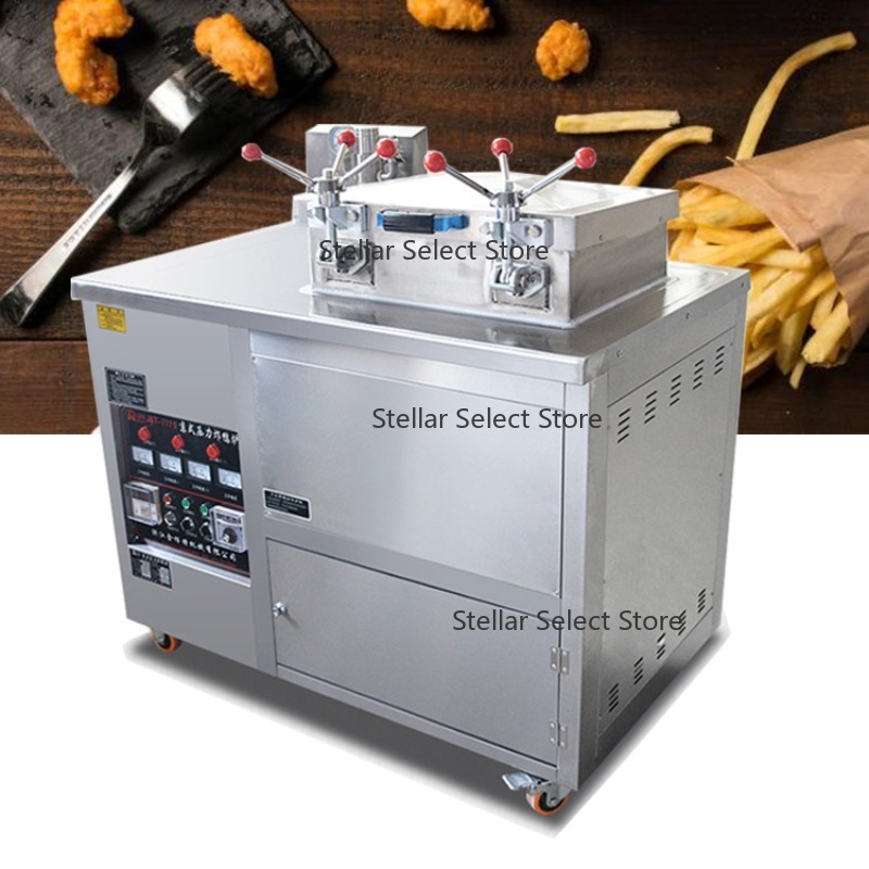 Pressure Fryer Commercial Chicken - Elektrikli/Basınçlı Fritöz Tavuk Restoranı Ticari Patates