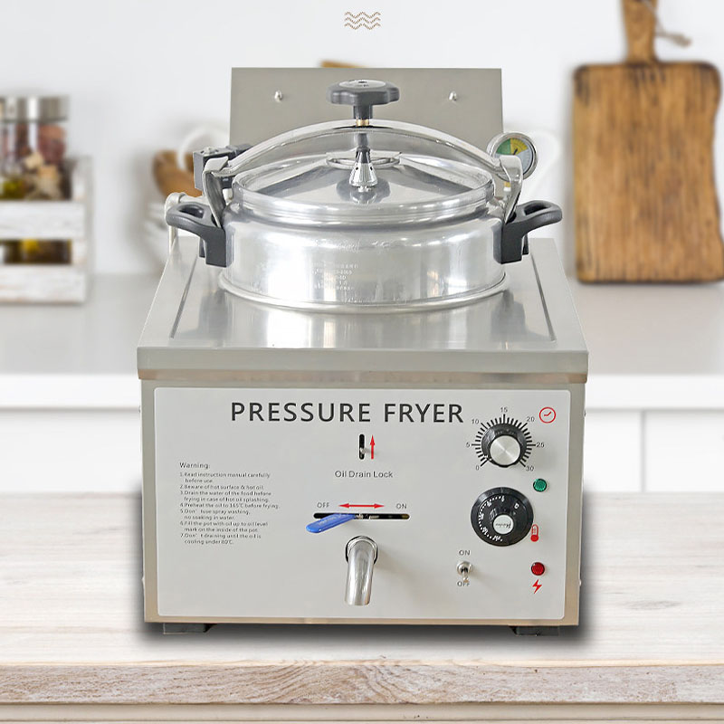 Pressure Fryer Commercial Chicken - Ticari Kızartılmış Fast Food Restoranı Patates