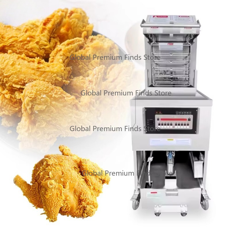 Pressure Fryer Commercial Chicken - 8 Başlıklı Tavuk Derin Tencere Basınçlı