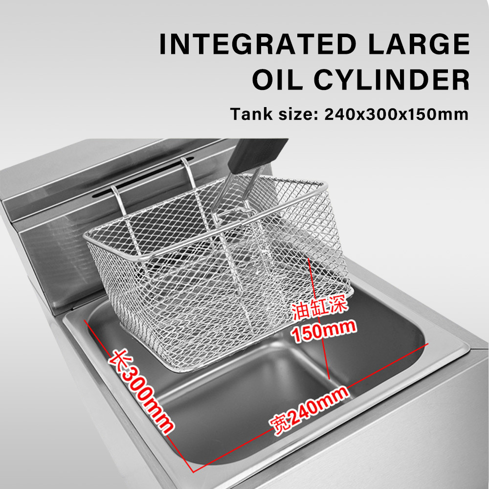 Fryer Basket Commercial Stainless - OT71 Paslanmaz Çelik Tezgah Üstü Ticari