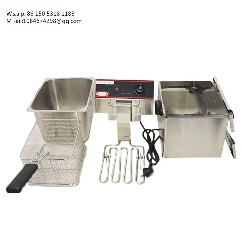 Commercial Donut Fryer Electric - Ticari Otomatik Elektrikli Fritöz Paslanmaz Çelik
