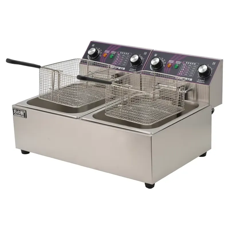 Restoran Mutfağı Çift Tanklı T - Countertop Deep Fryer With Timer incelemesi ve fiyatı