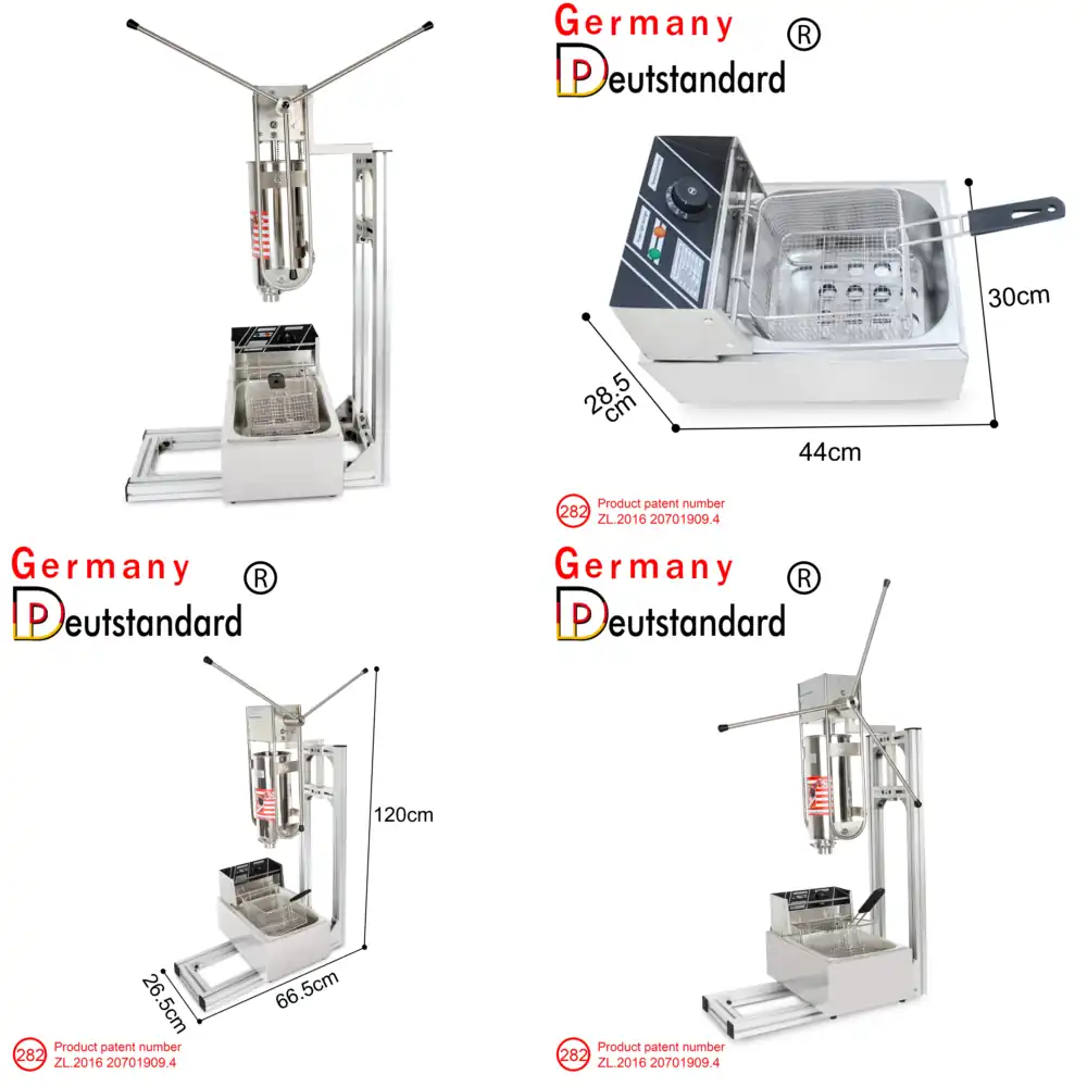 6L Paslanmaz Çelik Elektrikli  - Electric Churro Maker Machine incelemesi ve fiyatı