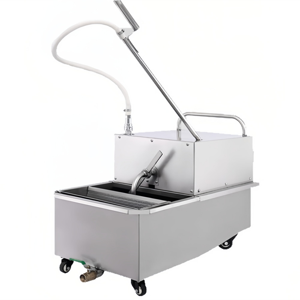 35L Paslanmaz Çelik Ticari Der - Fryer Oil Filtration Machine incelemesi ve fiyatı