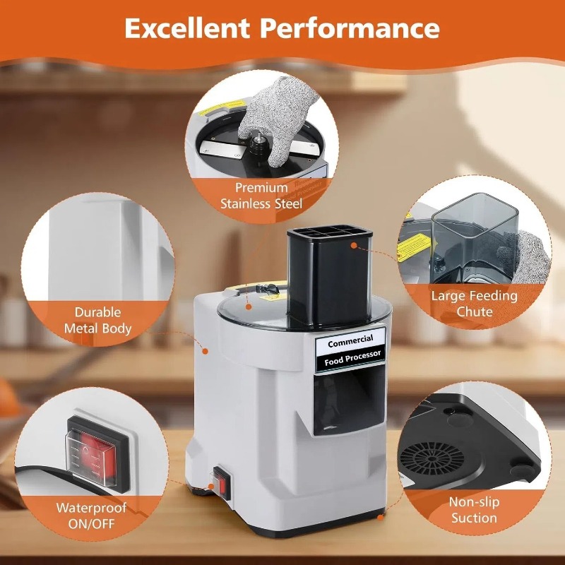 K8600 Ticari Doğrama Makinesi  - Commercial Potato Peeler Machine incelemesi ve fiyatı