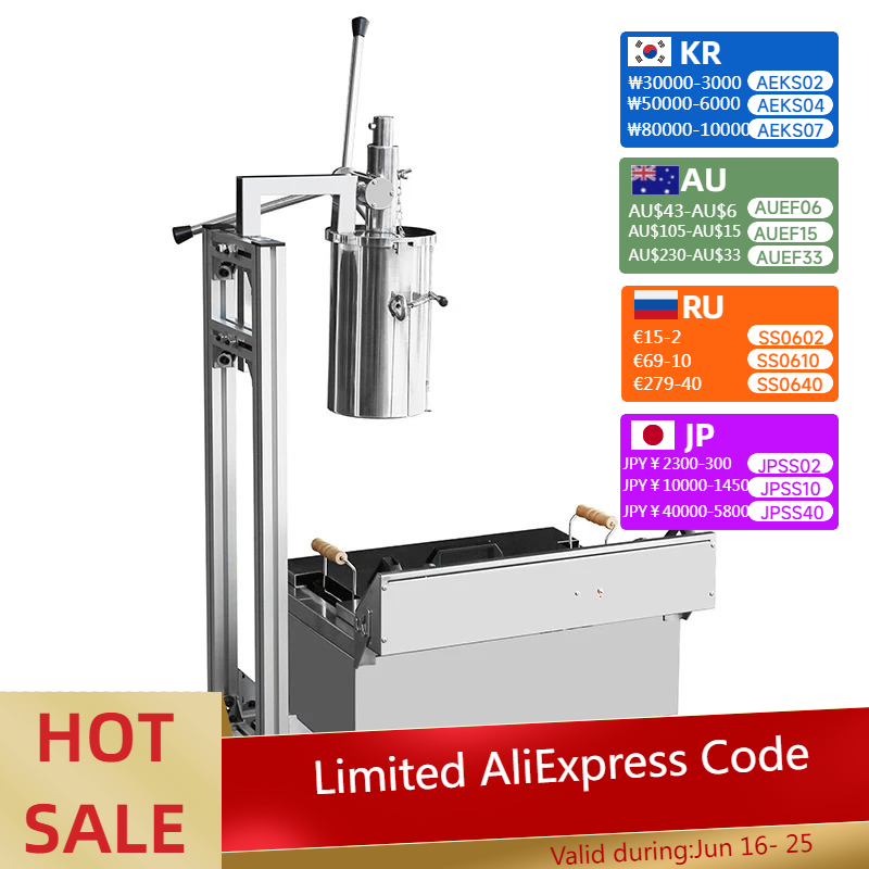 # 5L Profesyonel Churros Yapma - Electric Churro Maker Machine incelemesi ve fiyatı