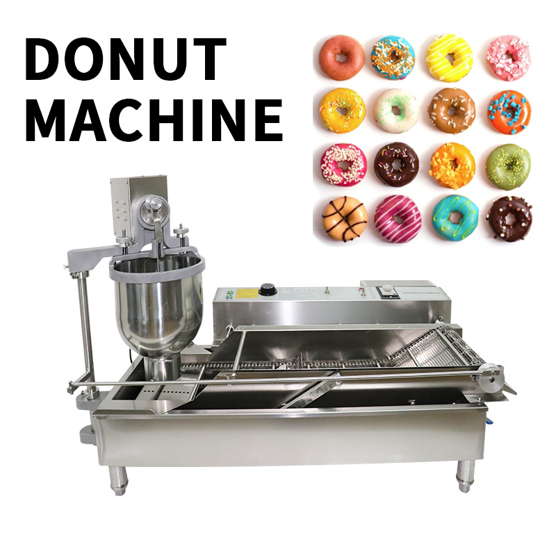 220V Ticari çift sıralı elektr - Commercial Donut Fryer Electric incelemesi ve fiyatı