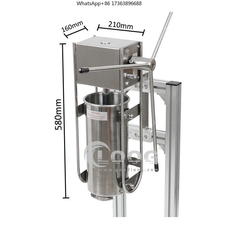 Ticari Manuel Tip Paslanmaz Çe - Electric Churro Maker Machine incelemesi ve fiyatı