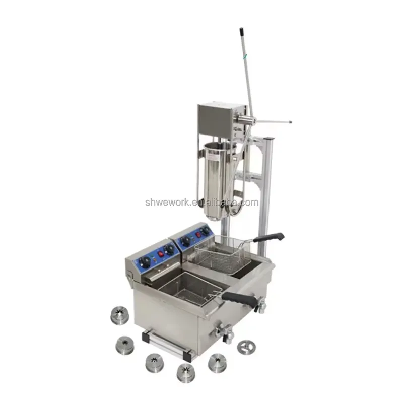 Ticari Churros Yapıcı Fritözlü - Electric Churro Maker Machine incelemesi ve fiyatı