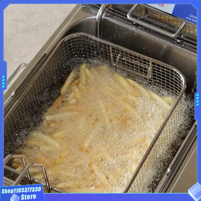 Elektrikli Fritöz 12L Çift Tan - Commercial Deep Fryer Double Tank 12L incelemesi ve fiyatı