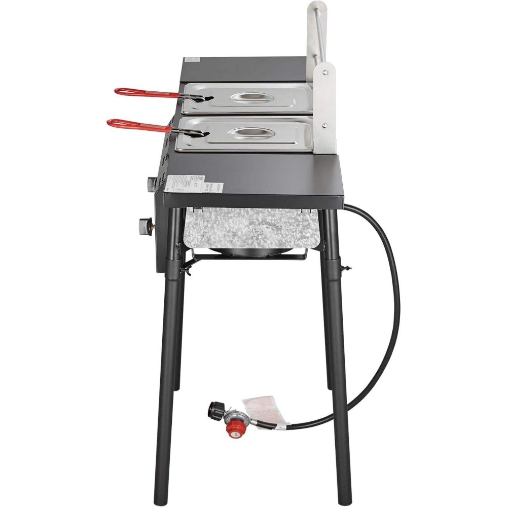 Ticari Açık Çift Derin Gazlı F - Commercial Gas Deep Fryer Propane incelemesi ve fiyatı
