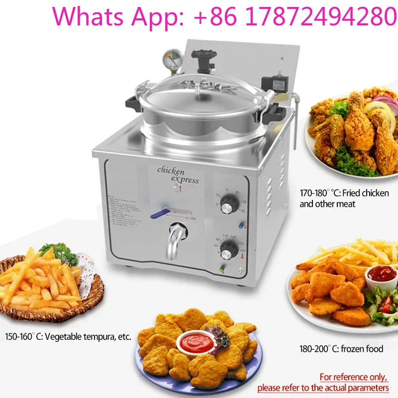 Yüksek Basınçlı Kızarmış Tavuk - Pressure Fryer Commercial Chicken incelemesi ve fiyatı