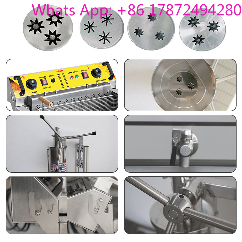 5L Profesyonel Churros Yapma M - Electric Churro Maker Machine incelemesi ve fiyatı