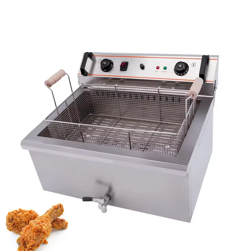 Ticari Elektrikli Fritöz 20L T - Electric Fryer Commercial 20L incelemesi ve fiyatı