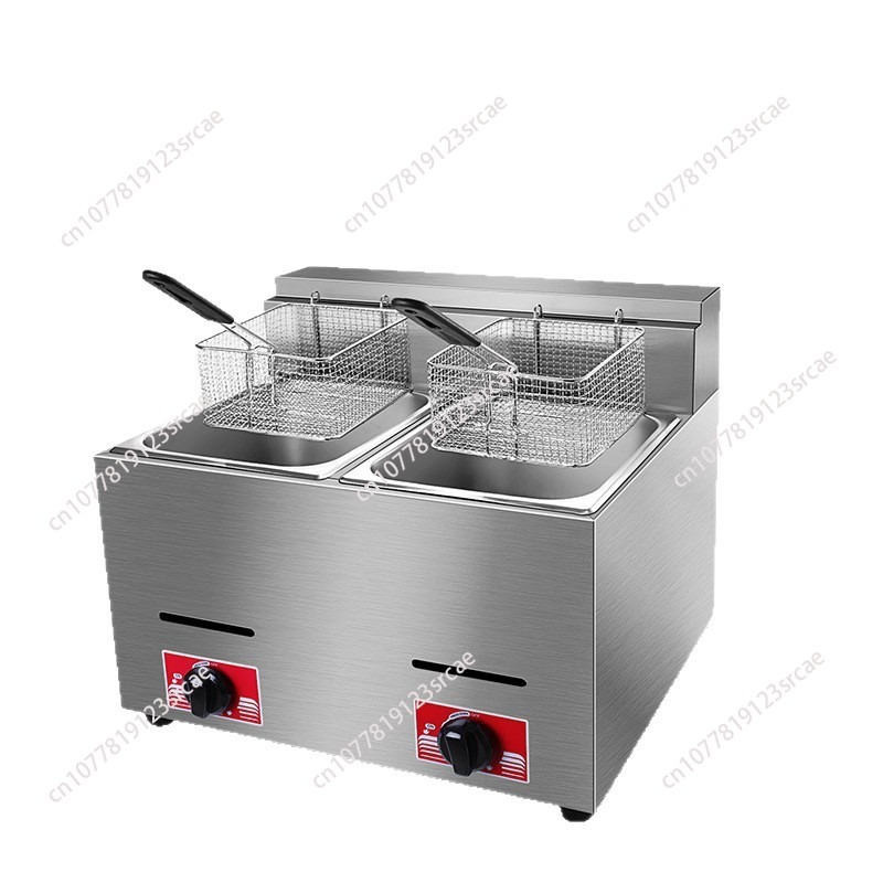8L Sepetli ve Kapaklı Ticari L - Commercial Gas Deep Fryer Propane incelemesi ve fiyatı