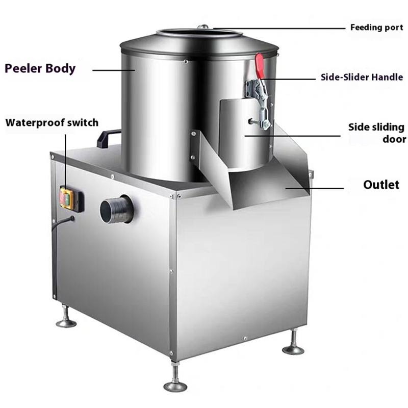 Otomatik Soyma Makinesi Endüst - Commercial Potato Peeler Machine incelemesi ve fiyatı