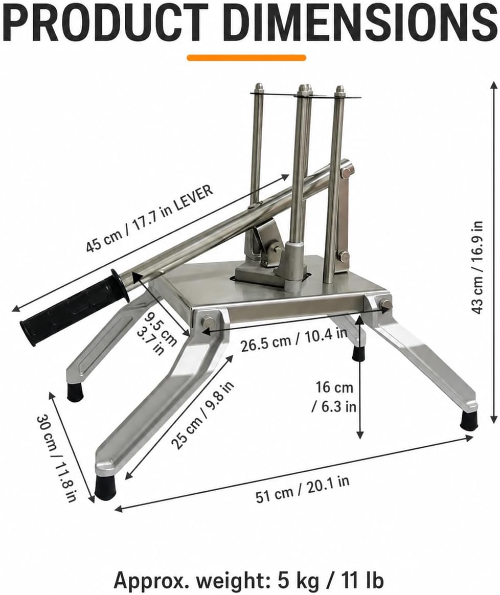Ticari Tip Patates Kızartması  - Commercial French Fry Cutter incelemesi ve fiyatı
