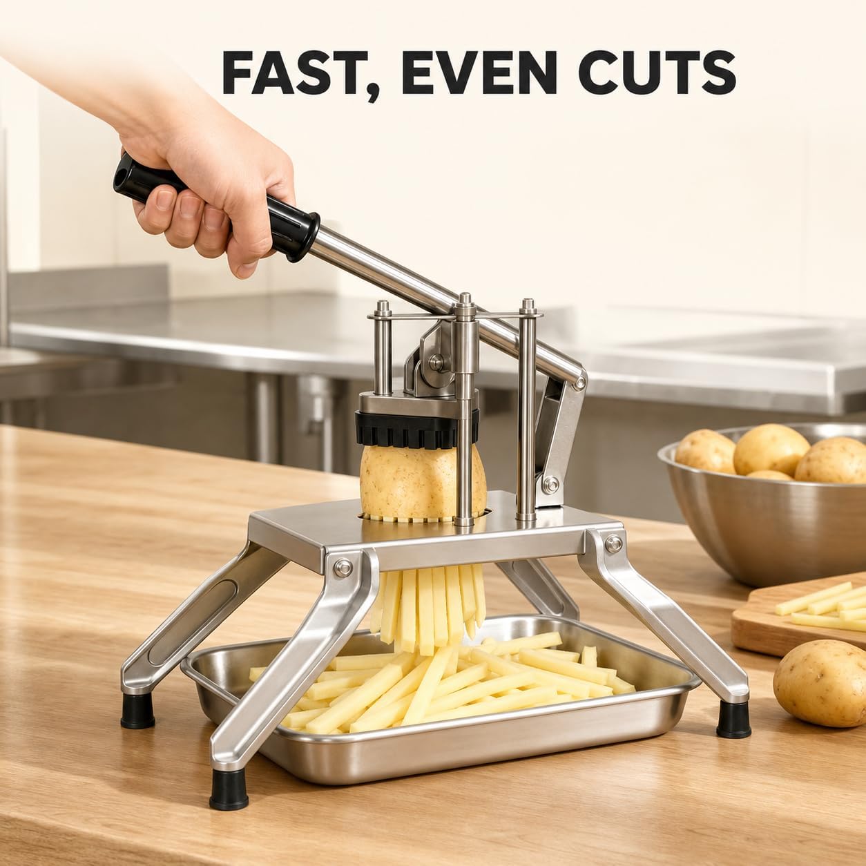 Ticari Tip Patates Kızartması  - Commercial French Fry Cutter incelemesi ve fiyatı