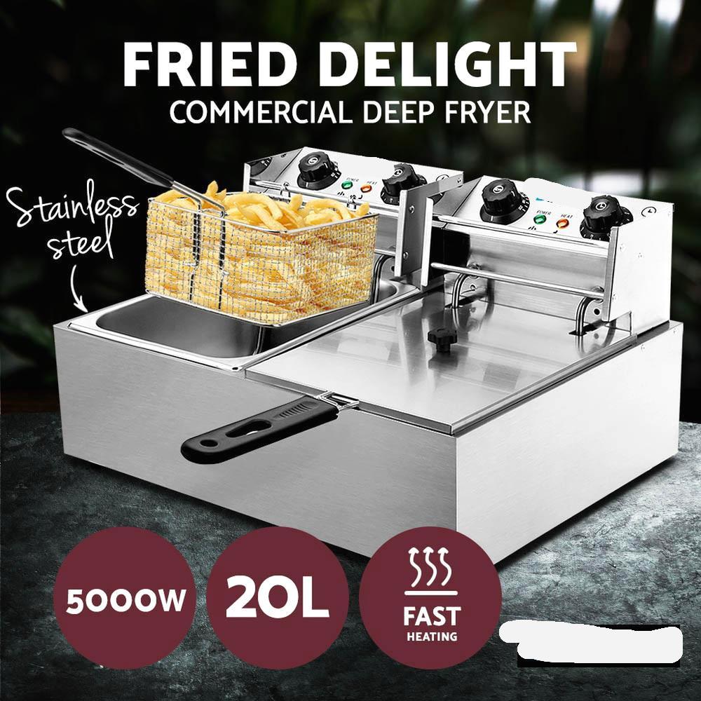 20L Elektrikli Ticari Fritöz Ç - Electric Fryer Commercial 20L incelemesi ve fiyatı