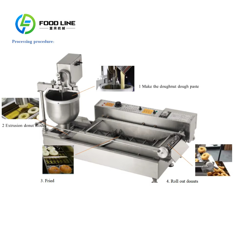 Özelleştirilmiş Ticari Gıda Sı - Commercial Donut Fryer Electric incelemesi ve fiyatı
