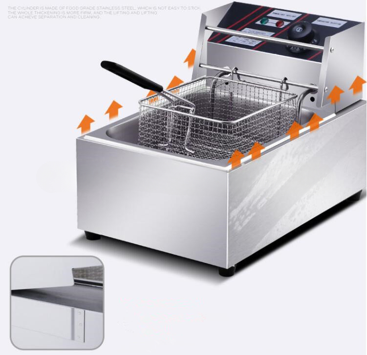 20L Elektrikli Tek Tanklı Kıza - Electric Fryer Commercial 20L incelemesi ve fiyatı