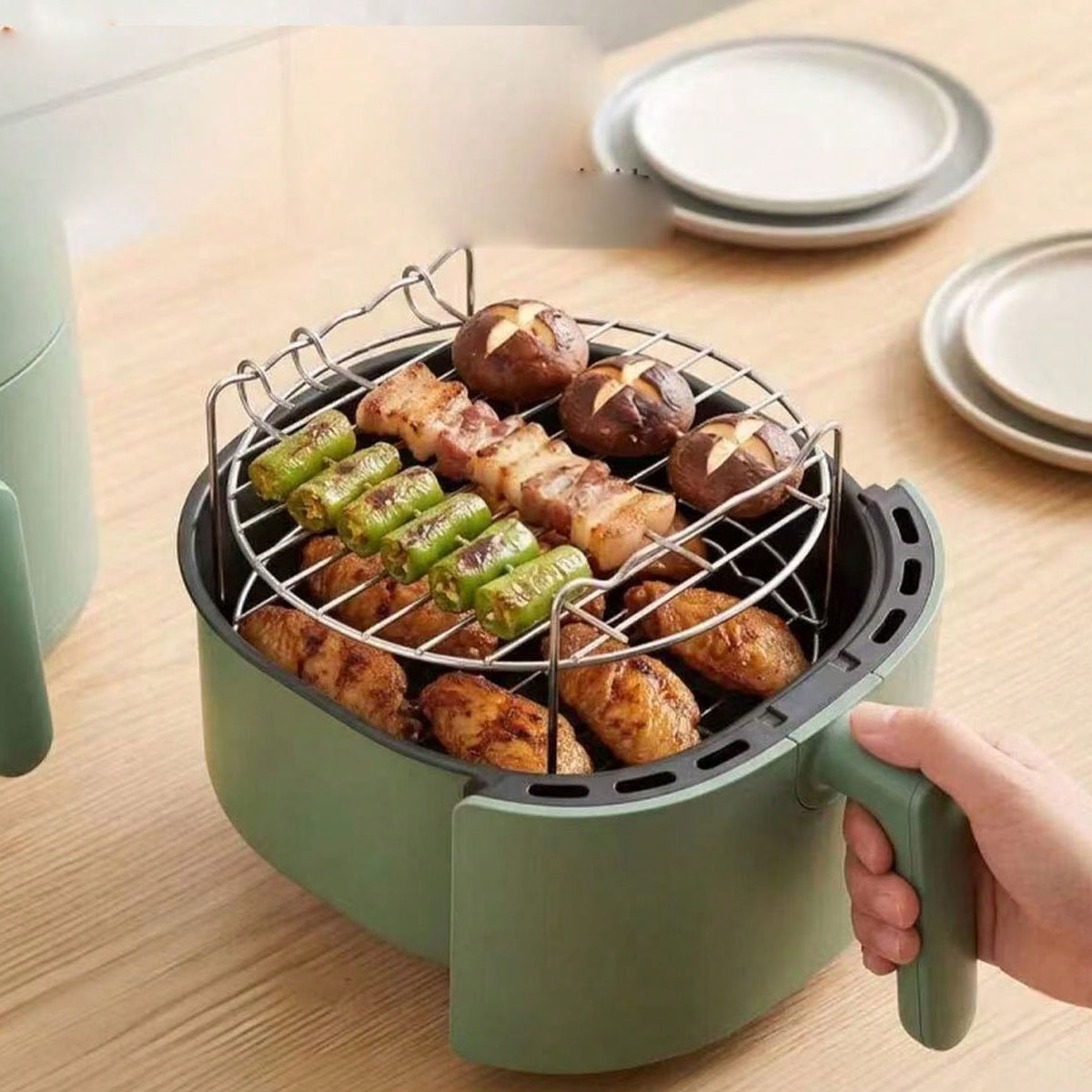 Air Fryer Izgarası için Aksesu - Fryer Oil Filtration Machine incelemesi ve fiyatı