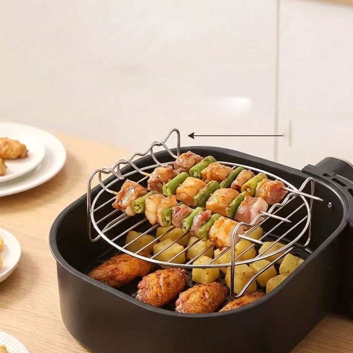 Air Fryer Izgarası için Aksesu - Fryer Oil Filtration Machine incelemesi ve fiyatı