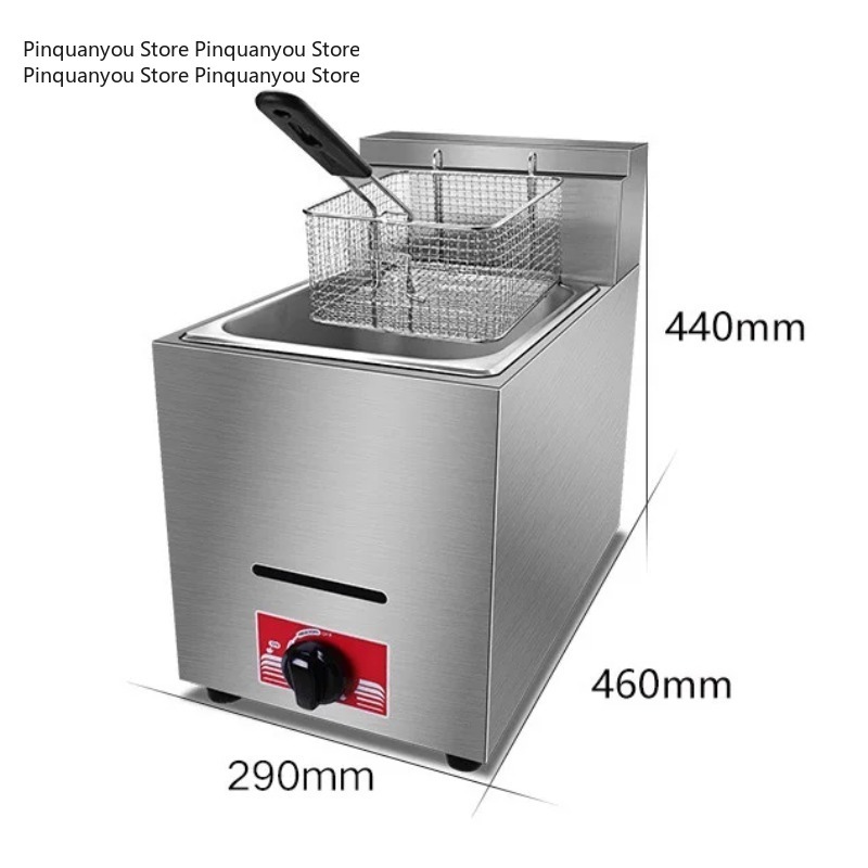 Paslanmaz Çelik Ticari LPG Der - Commercial Gas Deep Fryer Propane incelemesi ve fiyatı