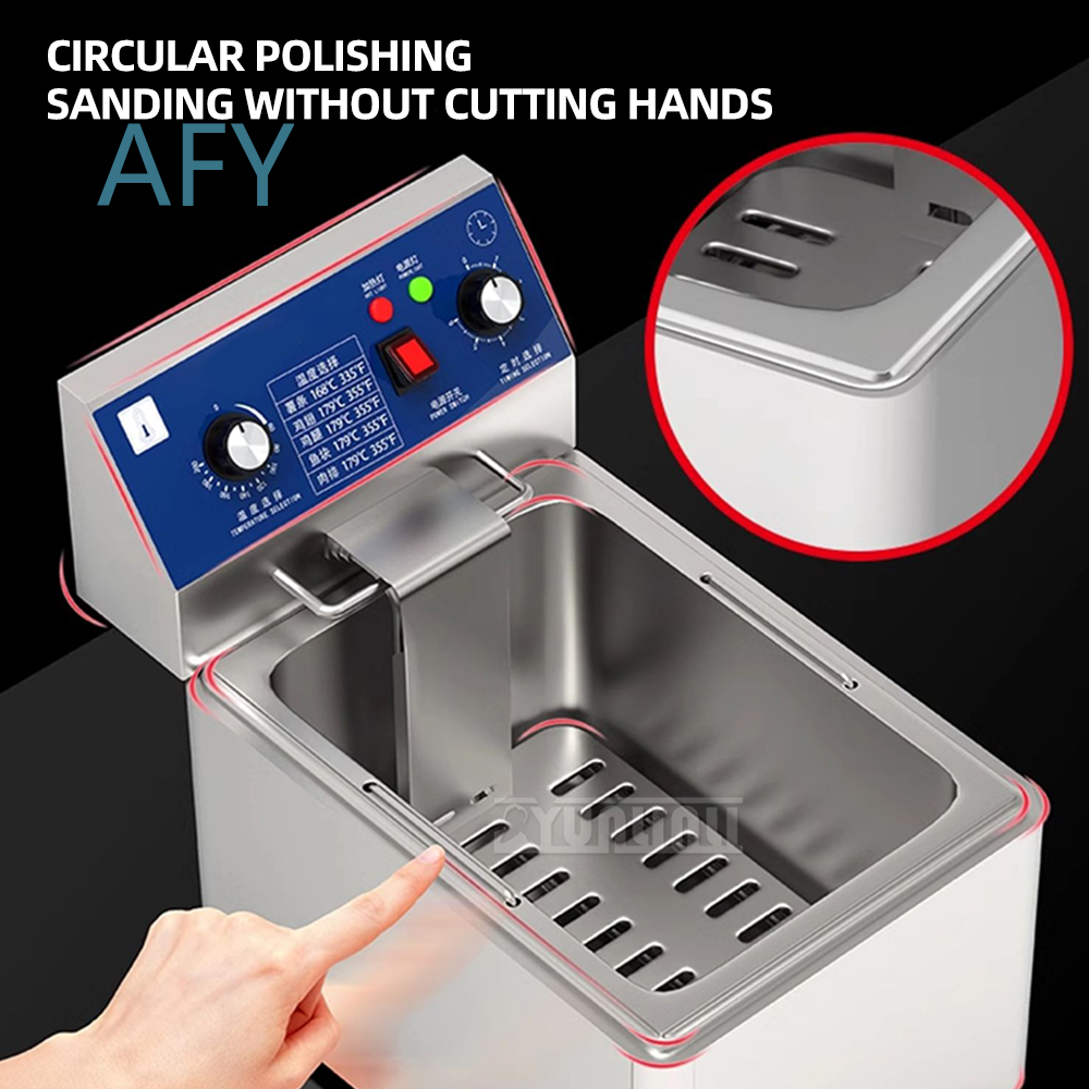 Çift Silindirli Elektrikli Fri - Electric Fryer Commercial 20L incelemesi ve fiyatı