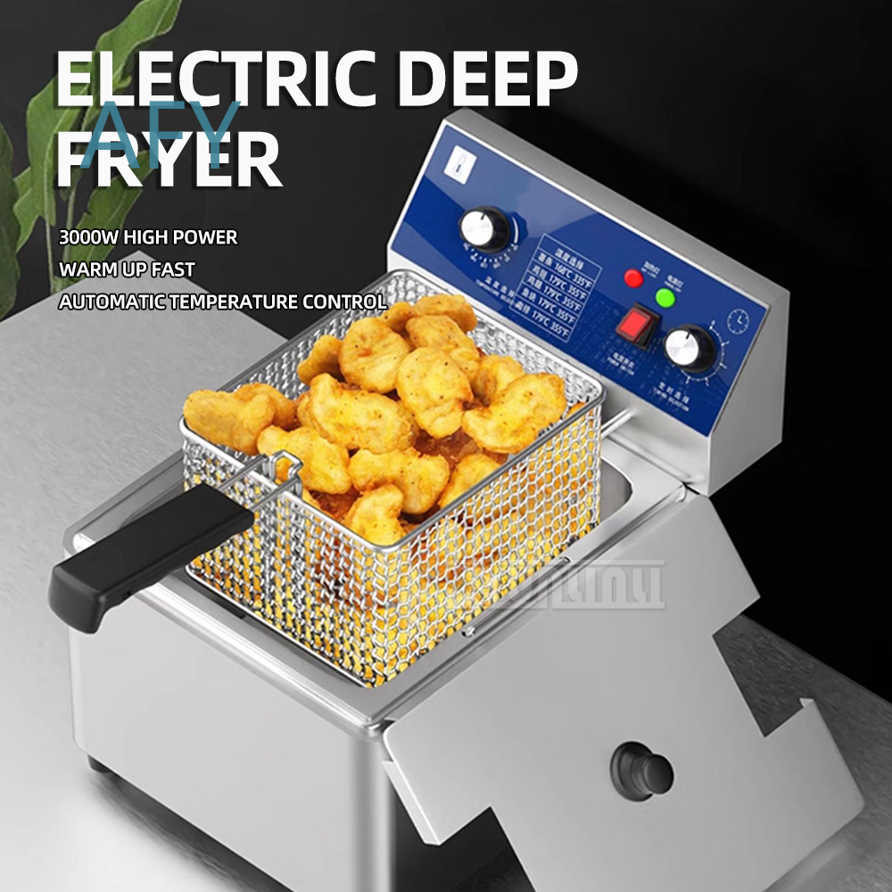 Çift Silindirli Elektrikli Fri - Electric Fryer Commercial 20L incelemesi ve fiyatı