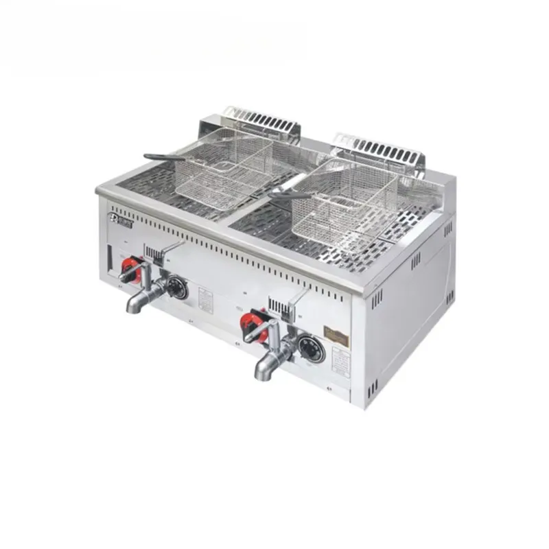 20L*2 Çift Tanklı Paslanmaz Çe - Countertop Deep Fryer With Timer incelemesi ve fiyatı