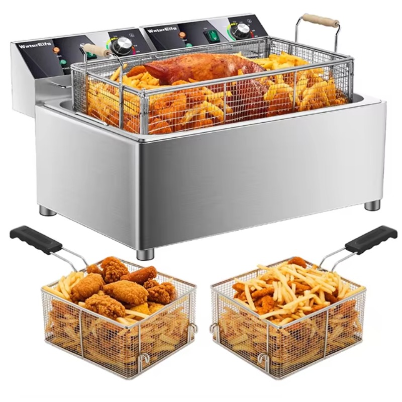 Sepetli ve Kapaklı Elektrikli  - Countertop Deep Fryer With Timer incelemesi ve fiyatı