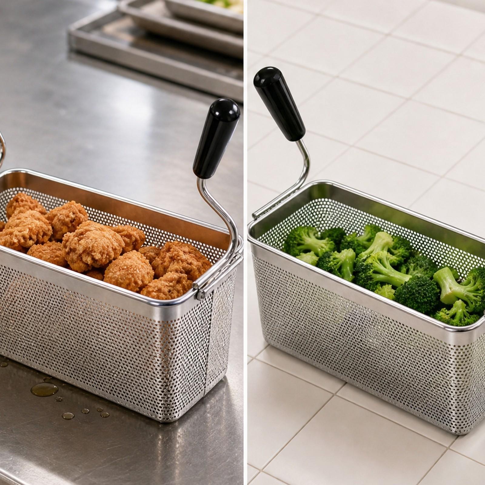 Ticari Kullanıma Uygun Paslanm - Fryer Basket Commercial Stainless incelemesi ve fiyatı