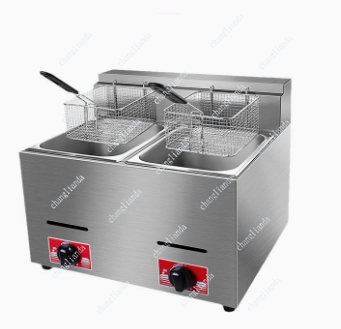 8L Sepetli ve Kapaklı Ticari L - Commercial Gas Deep Fryer Propane incelemesi ve fiyatı