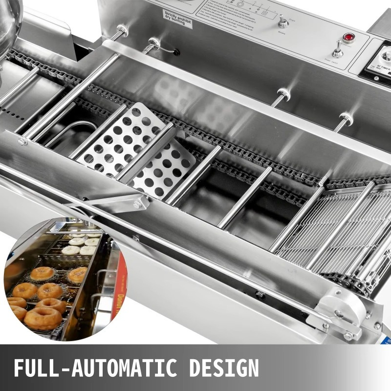Özelleştirilmiş Otomatik Çift  - Commercial Donut Fryer Electric incelemesi ve fiyatı