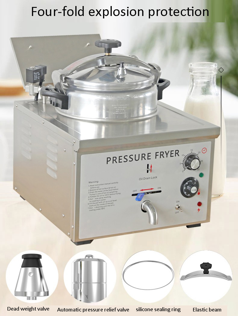 Ticari Kızartılmış Fast Food R - Pressure Fryer Commercial Chicken incelemesi ve fiyatı
