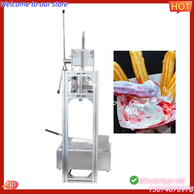 2026 Fabrika Tedarikli Manuel  - Electric Churro Maker Machine incelemesi ve fiyatı