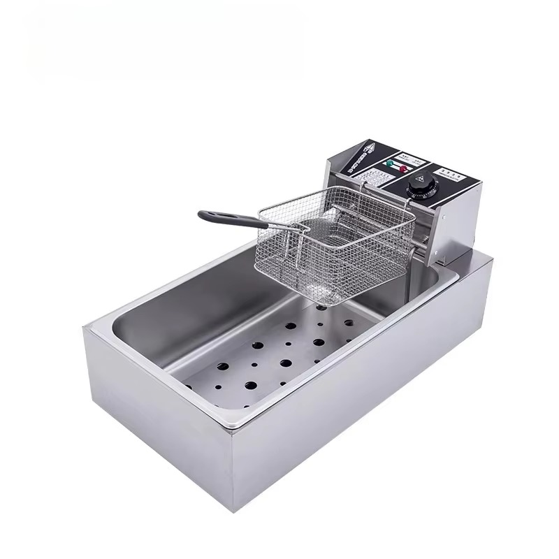 12L Elektrikli Ticari Fritöz 3 - Fryer Basket Commercial Stainless incelemesi ve fiyatı
